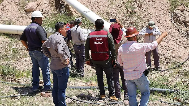 Clausura la Conagua 5 pozos en una mina de Indé